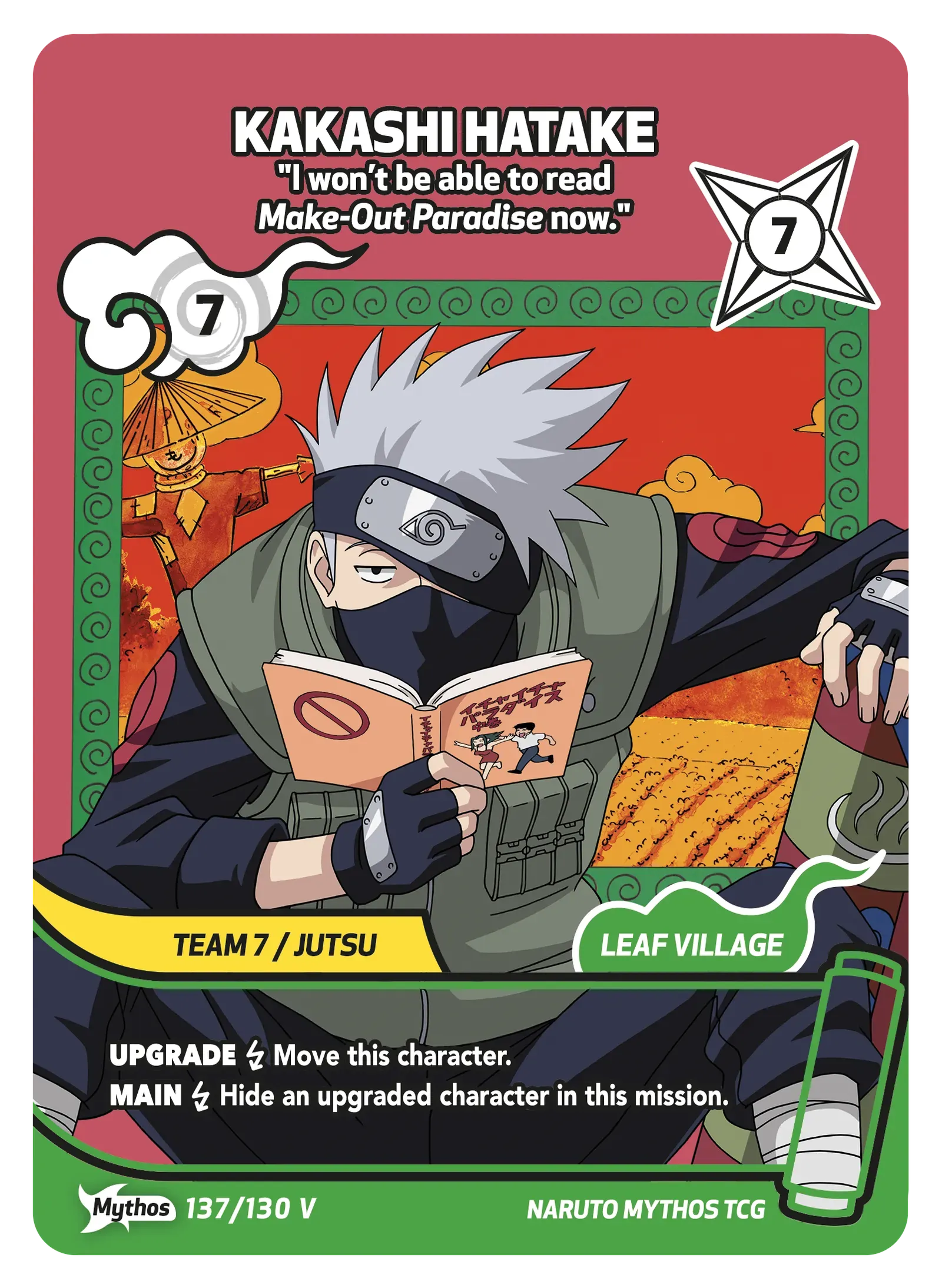 Kakashi Hatake - Naruto Mythos card